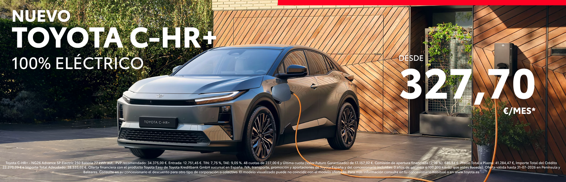Oferta Toyota C-HR+ en Compostela Móvil Santiago de Compostela Galicia
