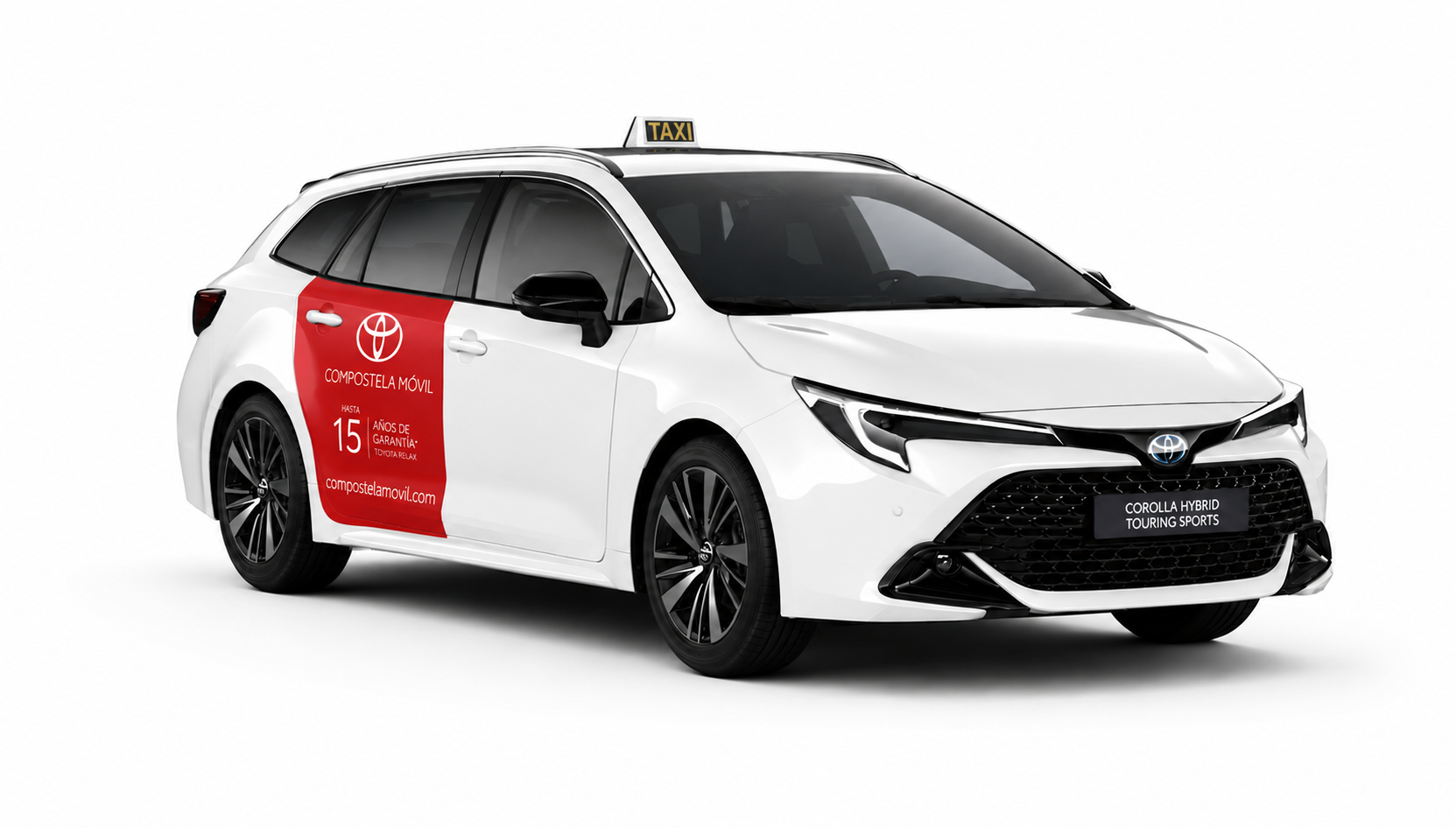 Oferta para taxi Toyota Corolla Touring Sports en Compostela Móvil Concesionario Oficial Toyota Santiago de Compostela Galicia