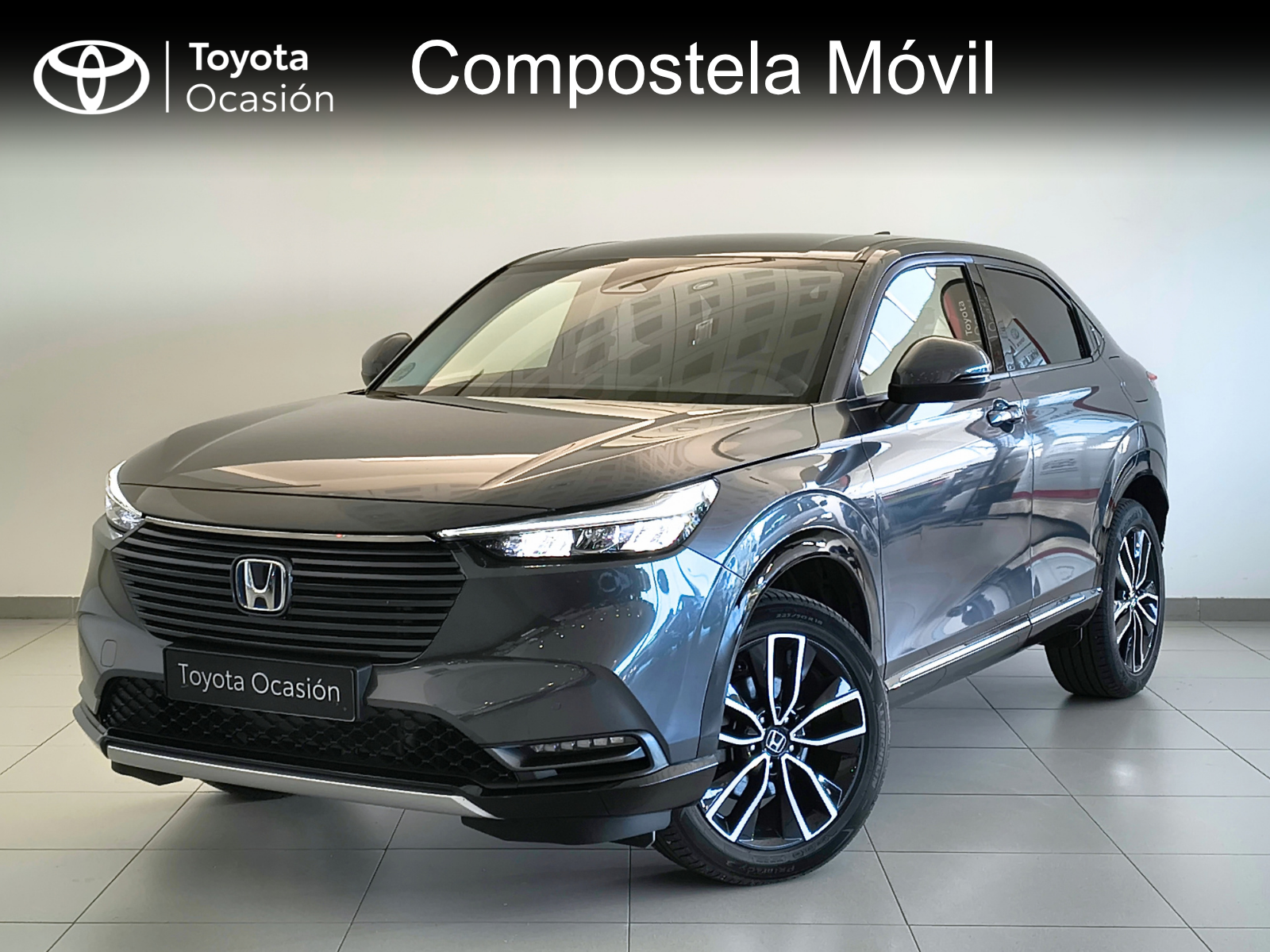 honda H-RV 1.5 i-MMD ADVANCE HIBRIDO GRIS OSCURO 2022 3161MBD_Compostela Movil_Concesionario Oficial Toyota_Galicia_Santiago de Compostela_Milladoiro