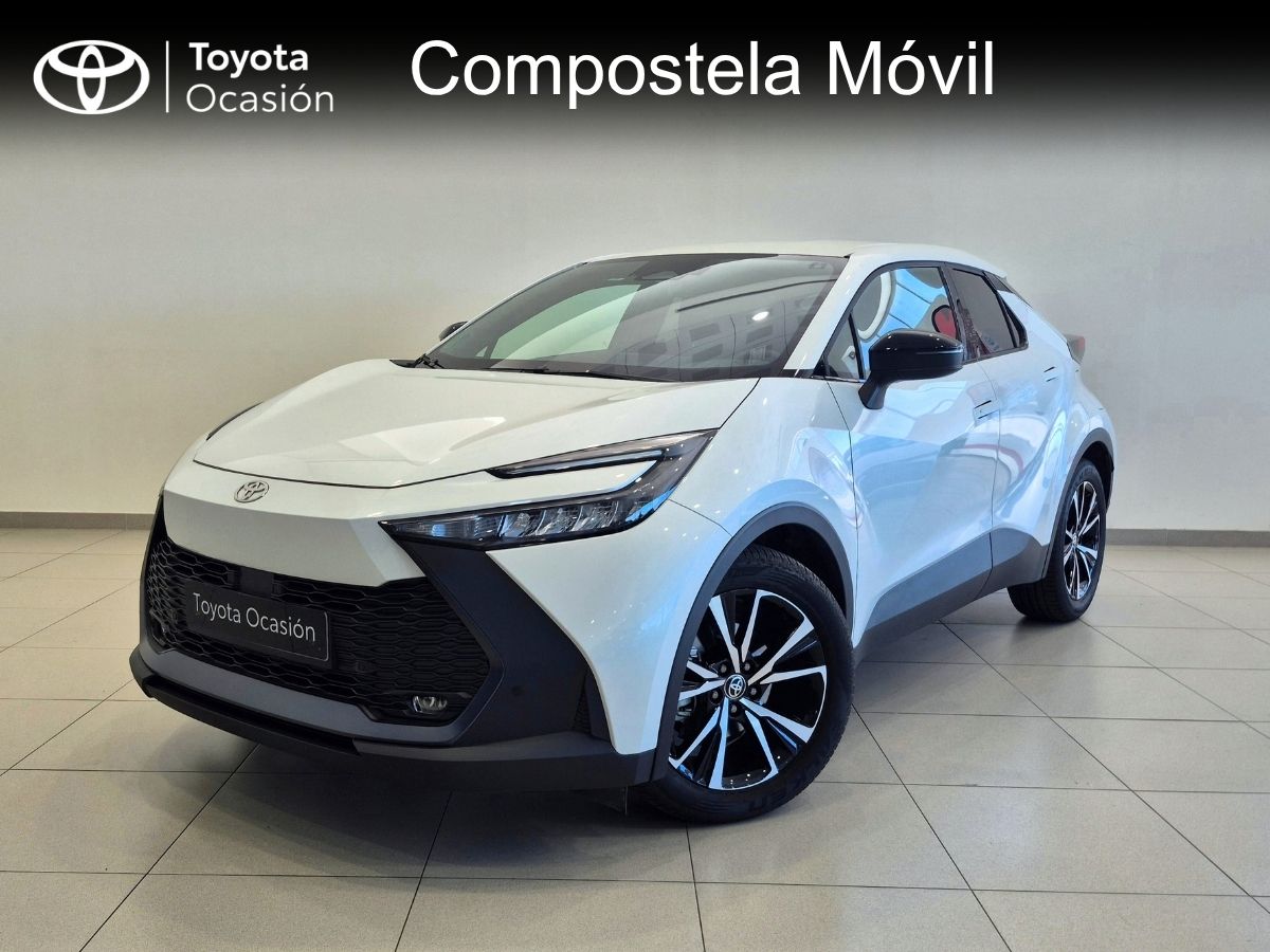 Toyota CHR 140H Advance 2026 Compostela Movil Santiago de Compostela Concesionario Oficial Toyota A Coruña Galicia Milladoiro 2026 5860NLL blanco perlado
