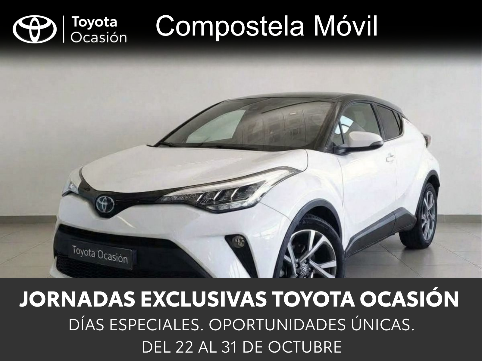 toyota C-HR 125H ADVANCE de ocasion Compostela Movil