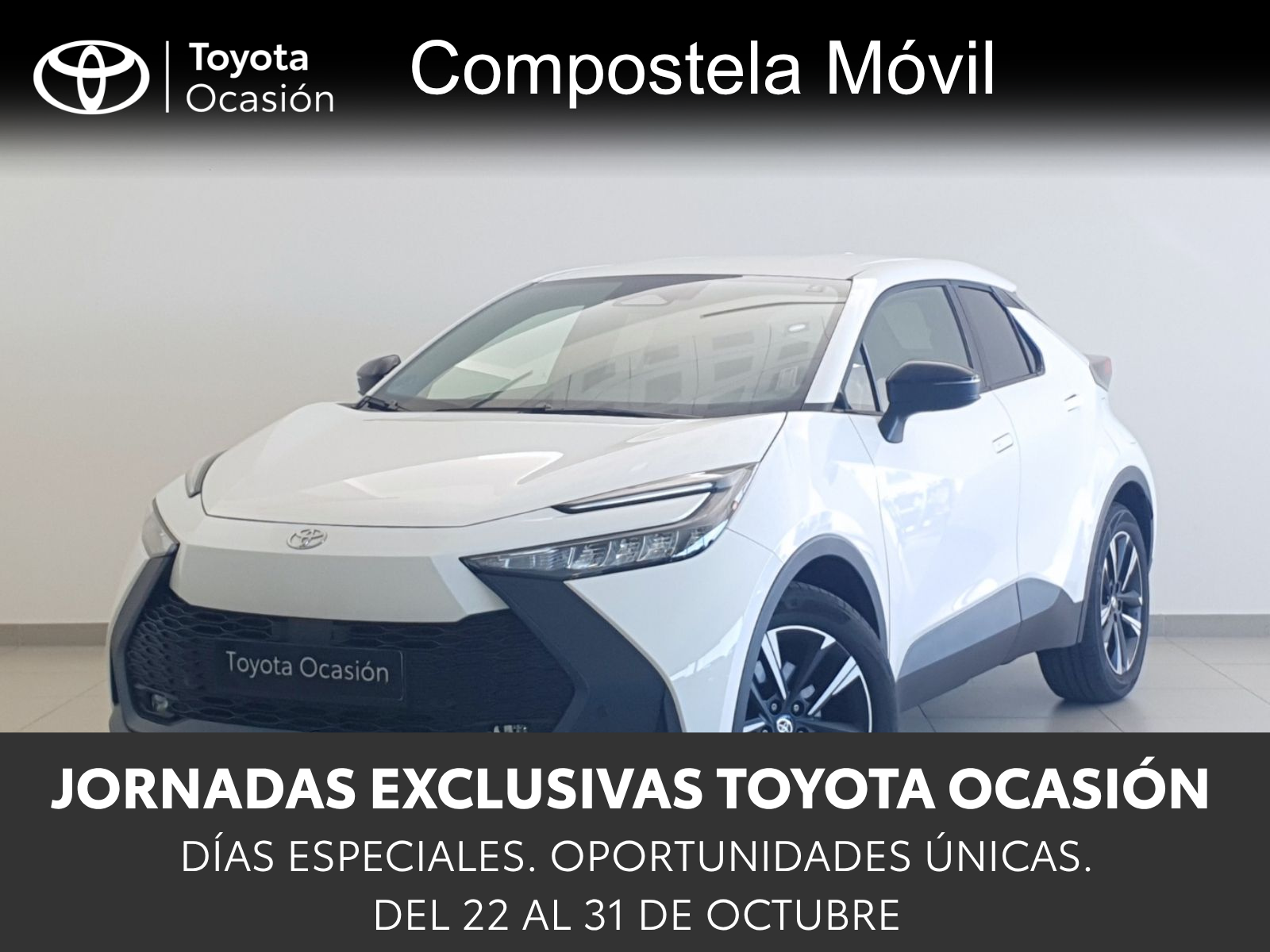 TOYOTA C-HR 220PH ADVANCE 2026 BLANCO PERLADO de ocasion Compostela Movil