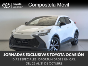 Toyota CHR 220PH Advance Hibrido enchufable blanco de ocasion Compostela Movil