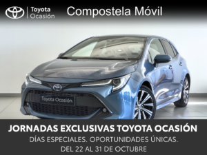 Toyota Corolla 125H Style azul denim de ocasion Compostela Móvil