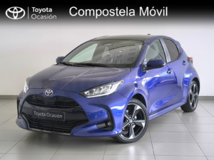 Toyota Yaris 120H Style Plus Skyview Azul Florida 2025 1364NFZ Compostela Movil Santiago de Compostela Concesionario Oficial Toyota Galicia Milladoiro A Coruña