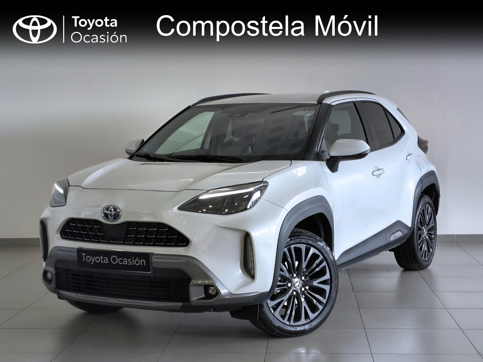 Toyota Yaris Cross 120H Adventure AWD-i + Gancho Remolque Blanco 9848MJB 2023 Compostela Movil Santiago de Compostela Concesionario Oficial Toyota A Coruña Galicia Milladoiro