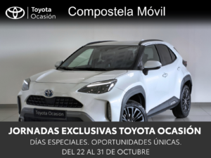 Toyota Yaris Cross 120H Adventure AWD-i + Gancho Remolque Blanco de ocasion Compostela Movil